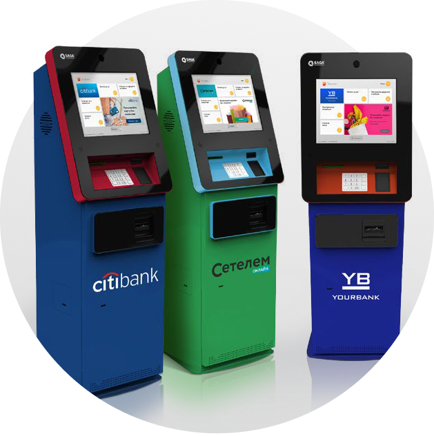 Установка банкоматов в отделениях Банка-партнера и индивидуальный дизайн